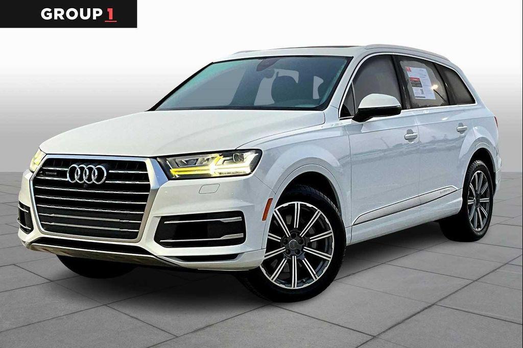 used 2018 Audi Q7 car, priced at $19,000