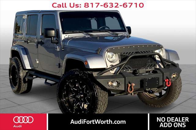 used 2017 Jeep Wrangler Unlimited car, priced at $27,700