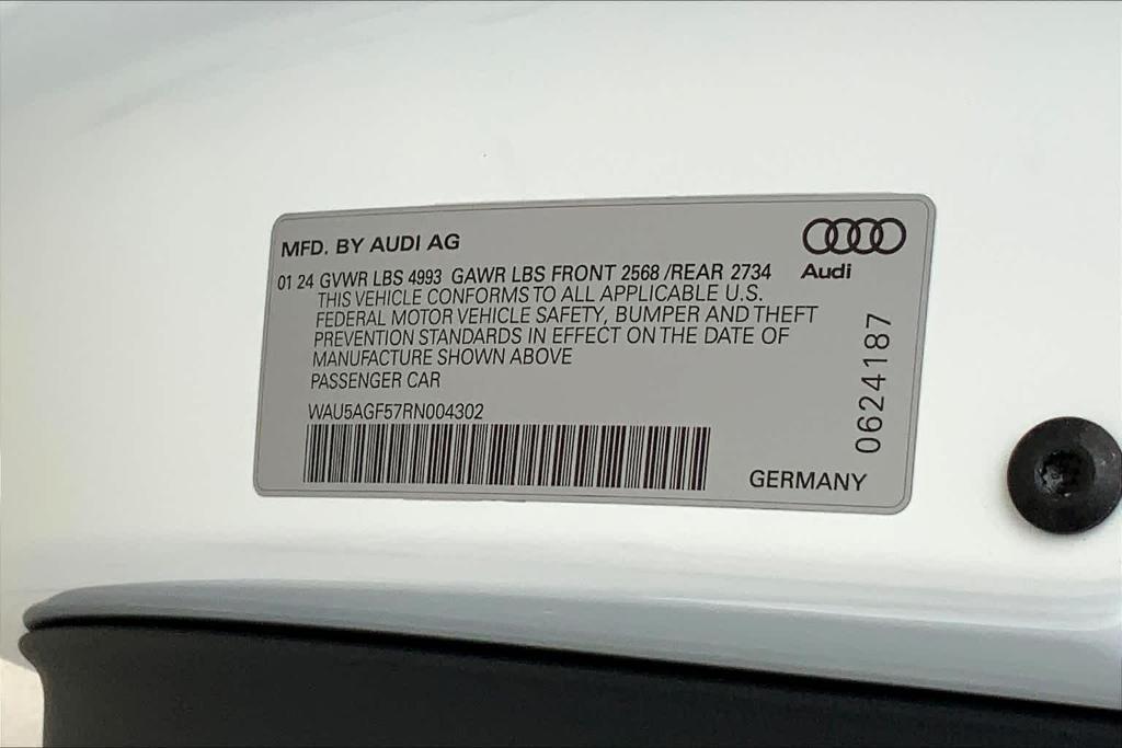 new 2024 Audi A5 car, priced at $65,882