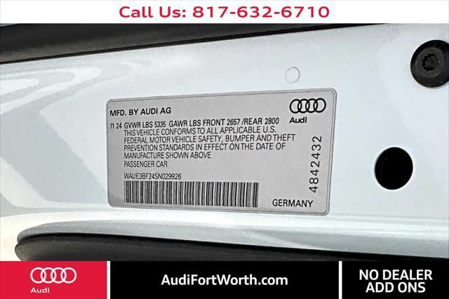 new 2025 Audi A6 car, priced at $67,565