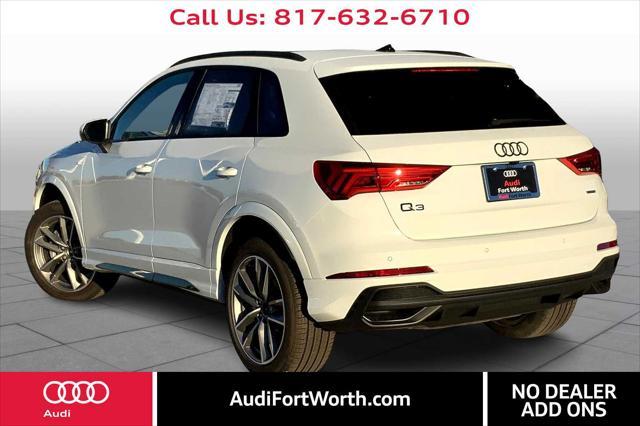 new 2024 Audi Q3 car, priced at $47,375