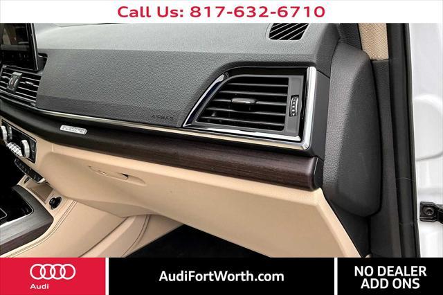 used 2023 Audi Q5 car, priced at $42,700