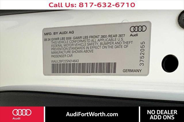 new 2025 Audi A6 car, priced at $69,915