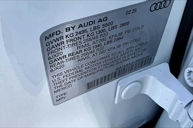 new 2025 Audi Q5 car, priced at $61,390