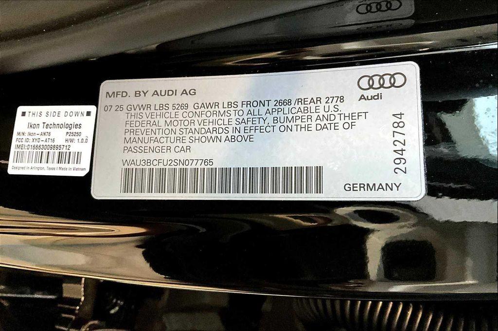 new 2025 Audi A5 car, priced at $59,475