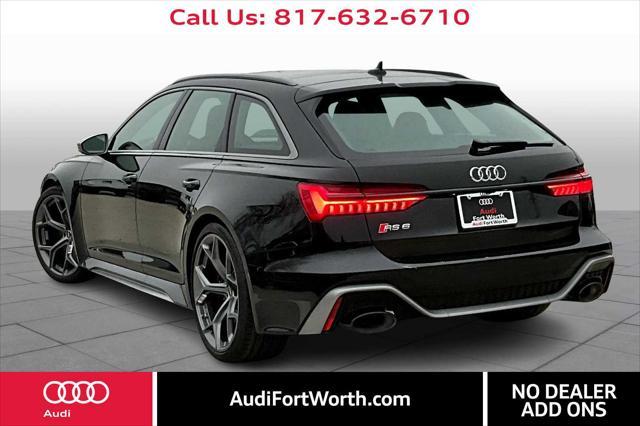 new 2025 Audi RS 6 Avant car, priced at $145,215