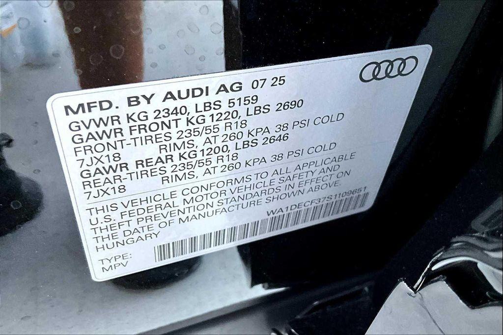 new 2025 Audi Q3 car, priced at $44,060
