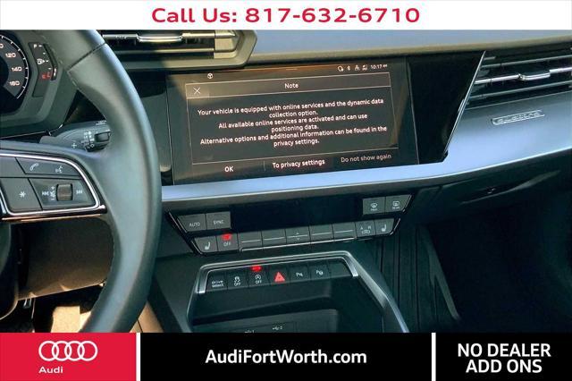 used 2024 Audi A3 car, priced at $32,497