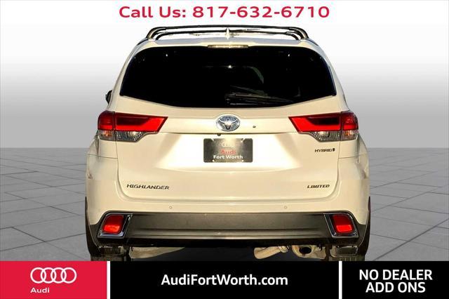 used 2017 Toyota Highlander Hybrid car, priced at $25,700