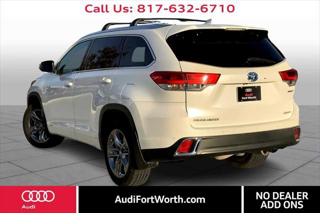 used 2017 Toyota Highlander Hybrid car, priced at $25,700