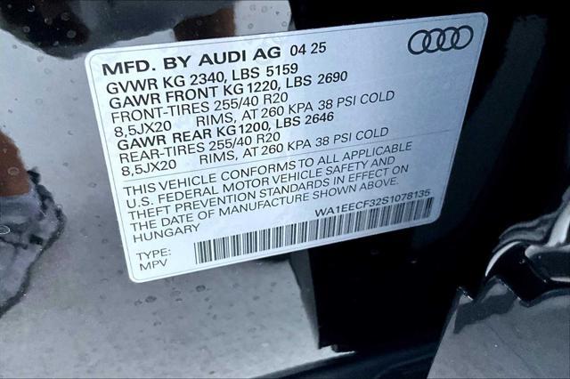 new 2025 Audi Q3 car