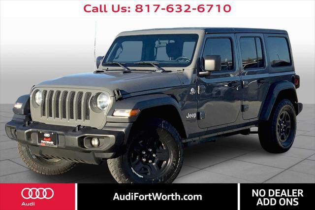 used 2018 Jeep Wrangler Unlimited car, priced at $24,900