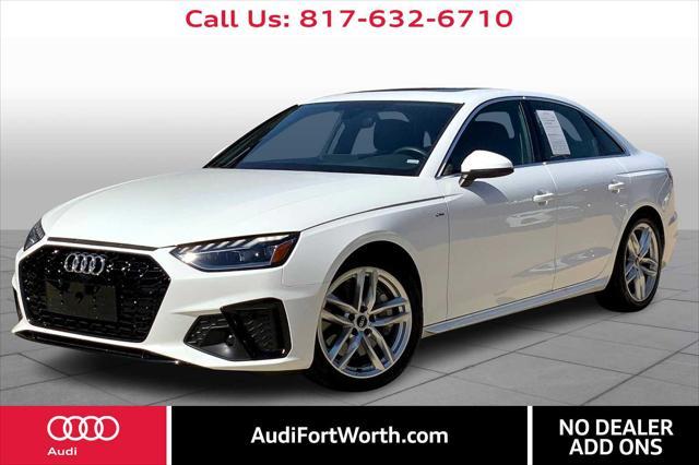 used 2024 Audi A4 car, priced at $38,000