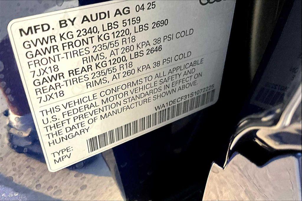 new 2025 Audi Q3 car, priced at $42,738