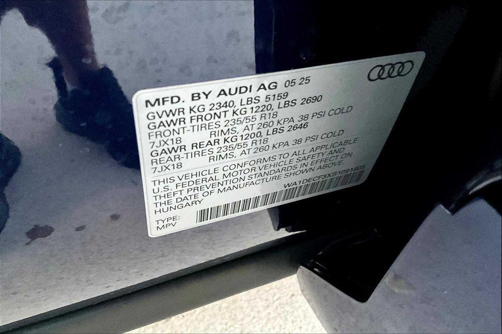 new 2025 Audi Q3 car, priced at $44,060