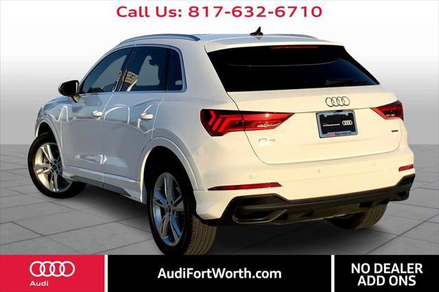 used 2024 Audi Q3 car, priced at $38,998