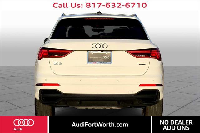 used 2024 Audi Q3 car, priced at $38,998