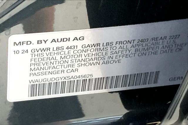 new 2025 Audi A3 car, priced at $41,990