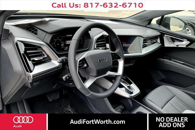 new 2025 Audi Q4 e-tron car, priced at $57,065