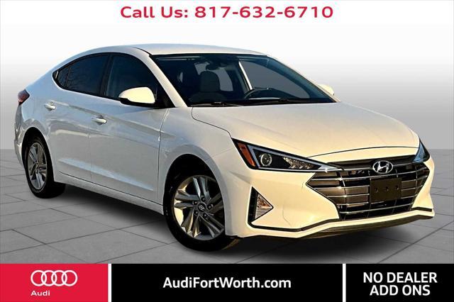 used 2019 Hyundai Elantra car, priced at $13,497