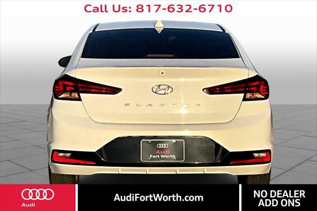 used 2019 Hyundai Elantra car, priced at $13,497