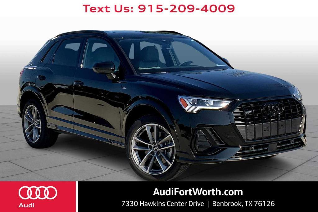 new 2024 Audi Q3 car, priced at $49,540