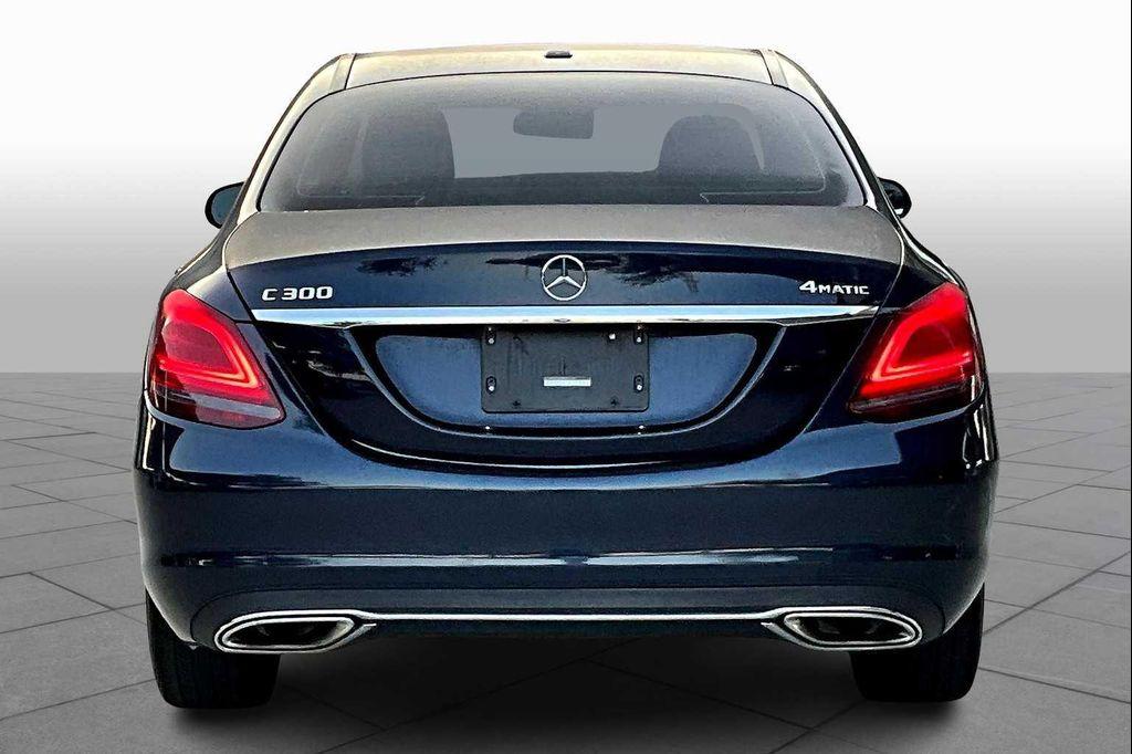 used 2021 Mercedes-Benz C-Class car, priced at $27,900