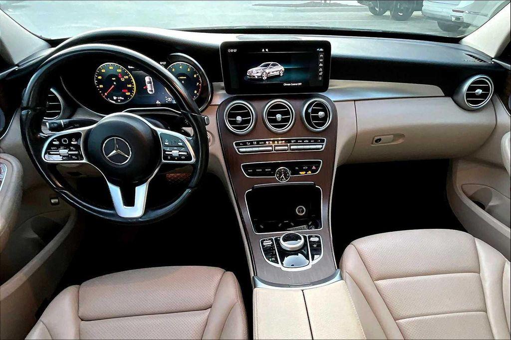 used 2021 Mercedes-Benz C-Class car, priced at $27,900