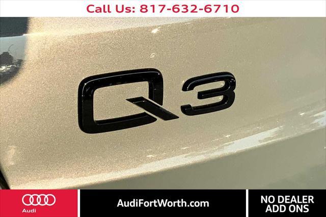 new 2024 Audi Q3 car, priced at $48,175