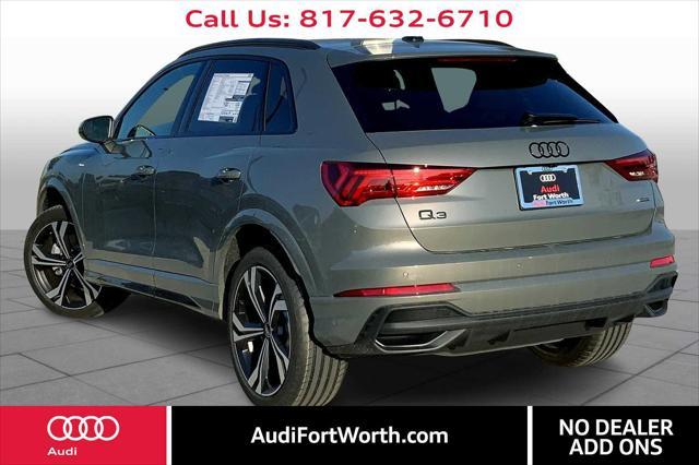 new 2024 Audi Q3 car, priced at $48,175