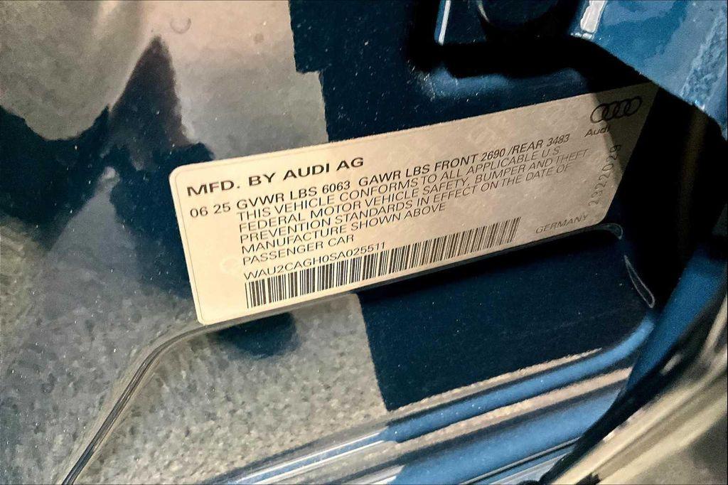 new 2025 Audi A6 e-tron car, priced at $65,484