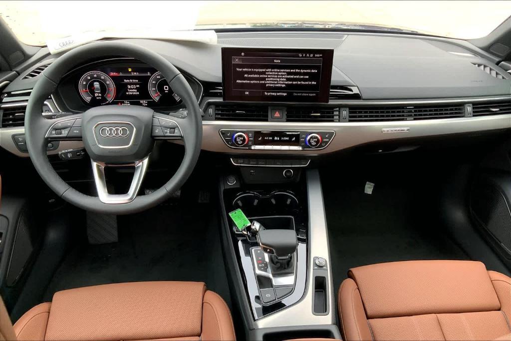 new 2024 Audi A4 car, priced at $50,015