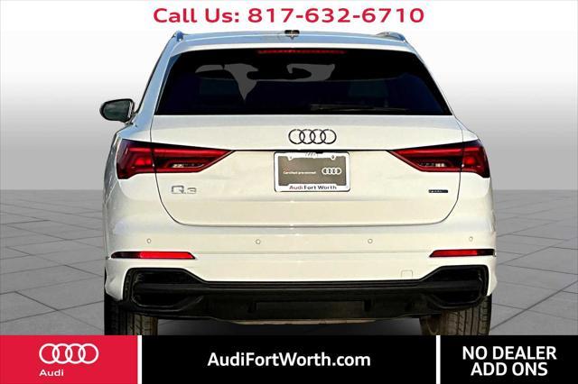 used 2025 Audi Q3 car, priced at $43,900