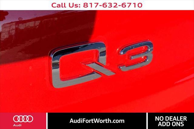 new 2024 Audi Q3 car, priced at $47,025