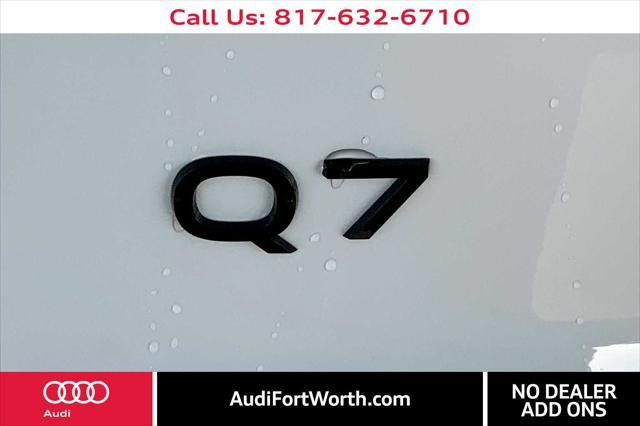 new 2025 Audi Q7 car, priced at $77,840