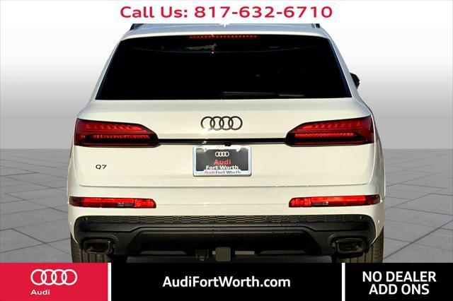 new 2025 Audi Q7 car, priced at $77,840