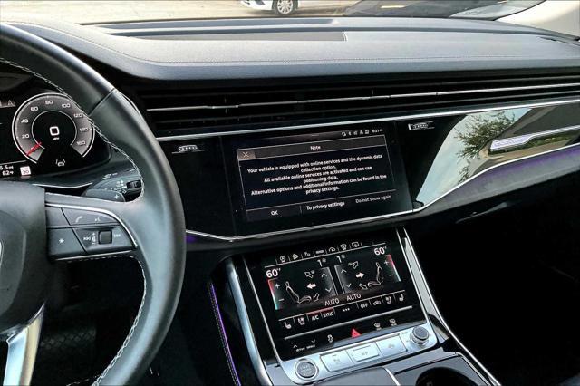 used 2023 Audi Q8 car, priced at $61,900