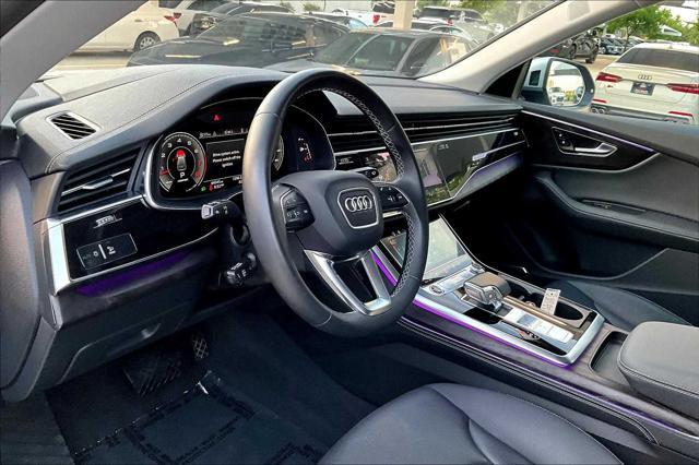 used 2023 Audi Q8 car, priced at $61,900