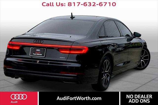 used 2021 Audi A8 car, priced at $48,000