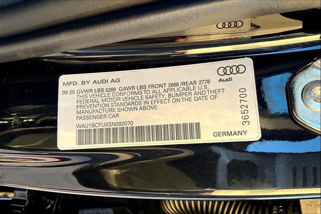 new 2025 Audi A5 car, priced at $53,329