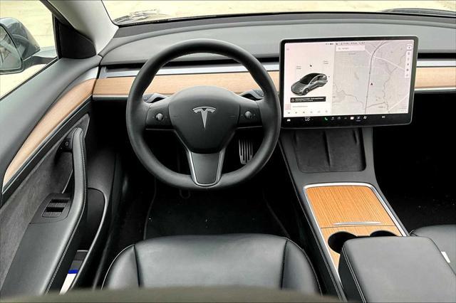 used 2021 Tesla Model 3 car, priced at $26,500