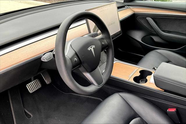 used 2021 Tesla Model 3 car, priced at $26,500