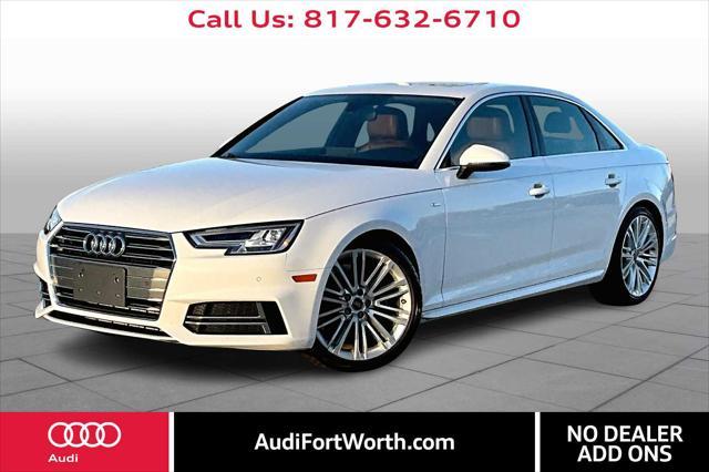 used 2018 Audi A4 car, priced at $21,000