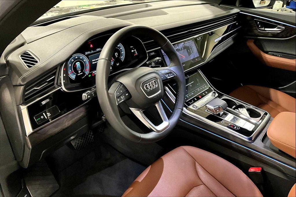 used 2023 Audi Q8 car, priced at $55,900
