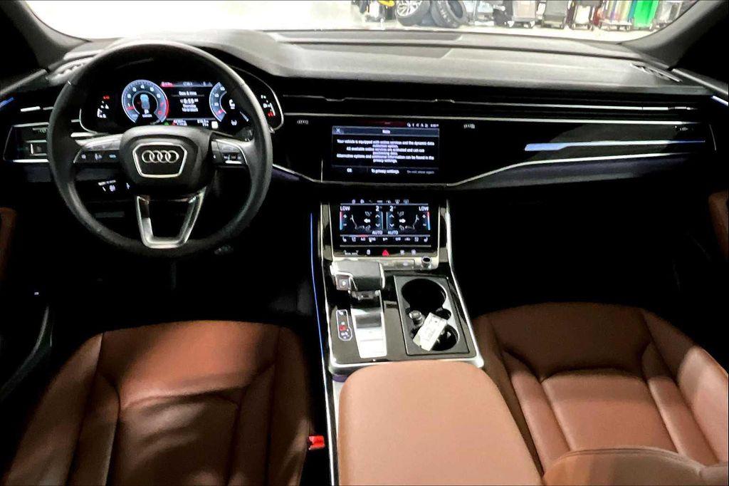 used 2023 Audi Q8 car, priced at $55,900