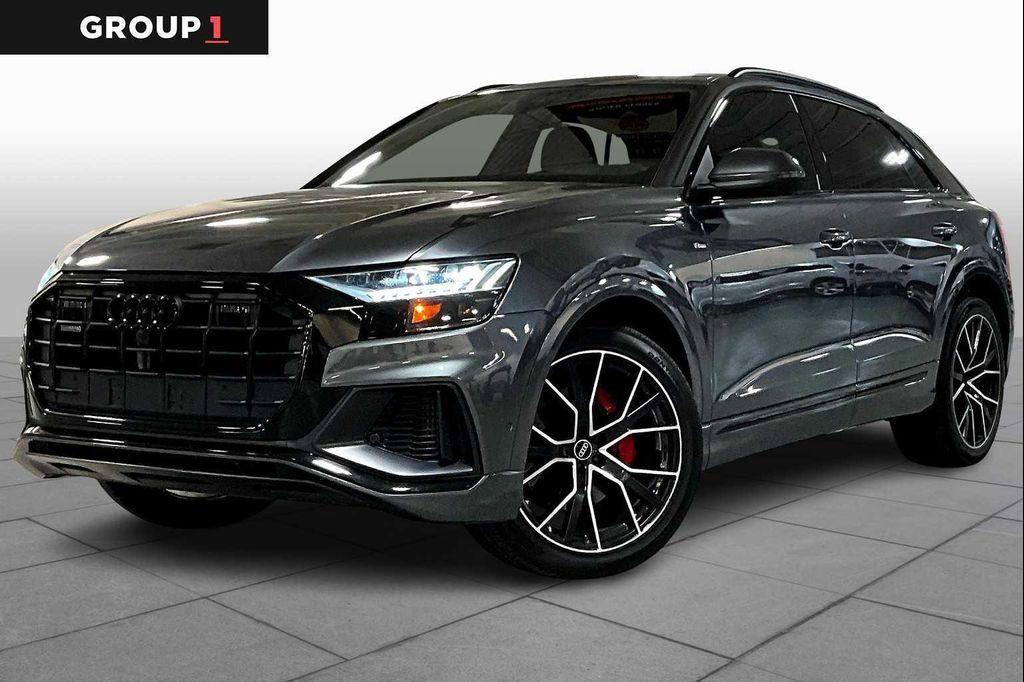 used 2023 Audi Q8 car, priced at $56,900