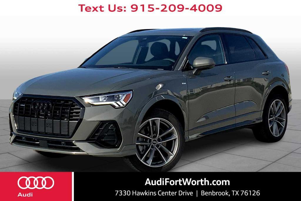 new 2024 Audi Q3 car, priced at $46,985