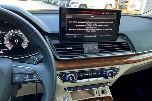 used 2022 Audi Q5 car, priced at $29,900