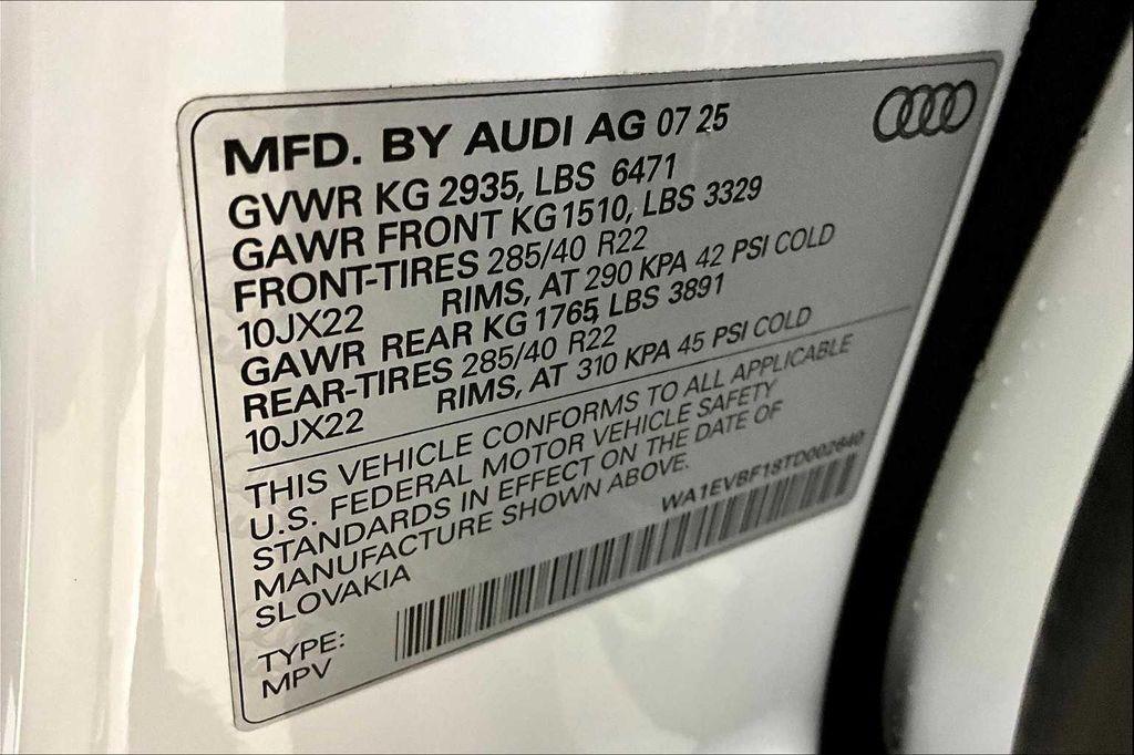 new 2026 Audi Q8 car, priced at $86,300