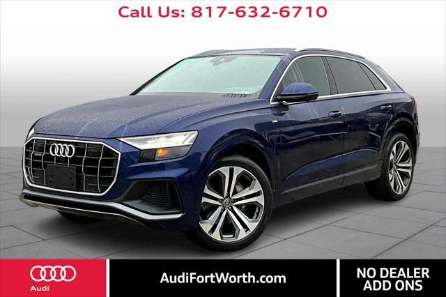 used 2020 Audi Q8 car, priced at $42,700